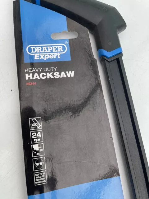 DRAPER HEAVY DUTY  HACKSAW Soft Grip , 300mm  ( 39244) . NEW