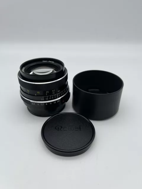 Carl Zeiss Sonnar 2.8/85mm QBM f. Rollei / Voigtländer