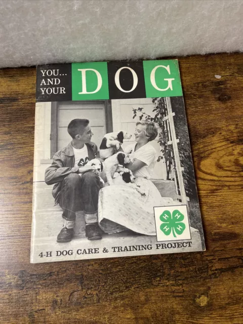 You And Your Dog 4-H Cuidado y entrenamiento para perros 1960