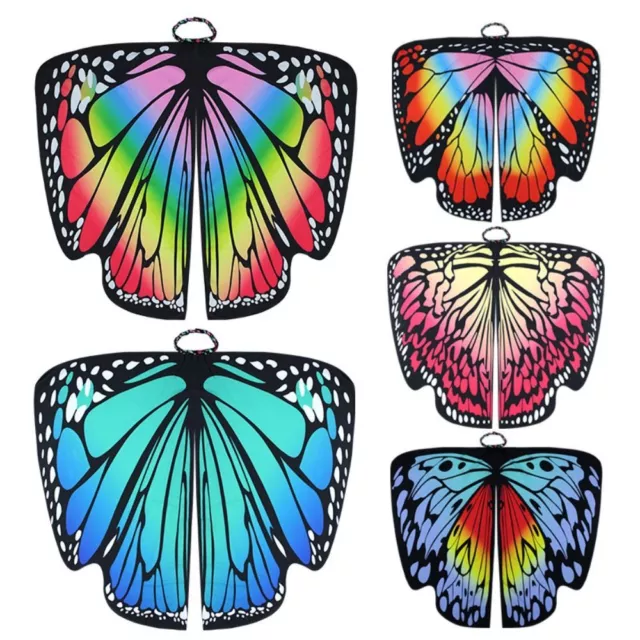 Festival Rave Dress Butterfly Wings Shawl Party Costume Women Butterfly Cape