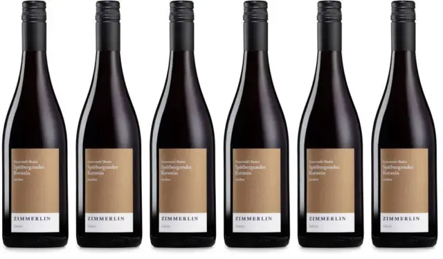 6x Spätburgunder Edition, 2022 - Weingut Rudolf Zimmerlin, Baden! Wein