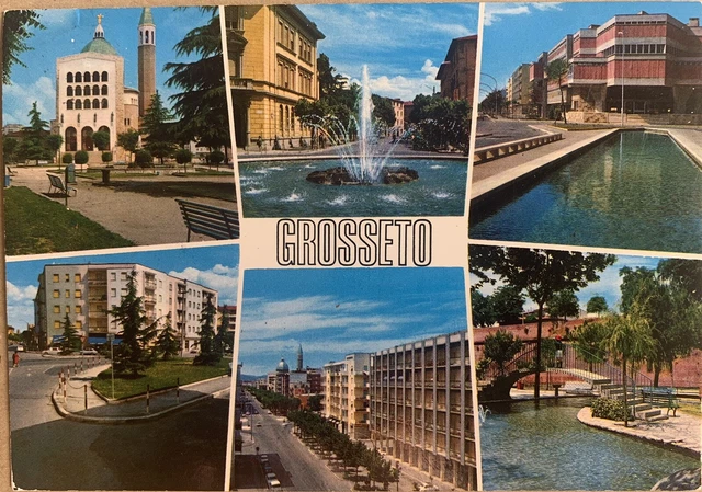 Cartolina Grosseto viaggiata
