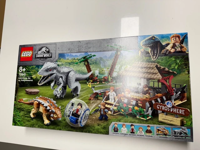 LEGO 75941 JURASSIC World Indominus Rex vs. Ankylosaurus NEU & OVP ...