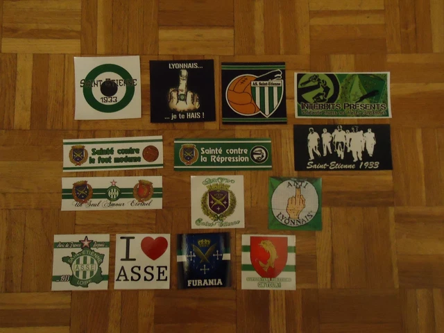 Autocollant ASSE Green Angels – Kop Sud Saint-Etienne (Sticker Foot)