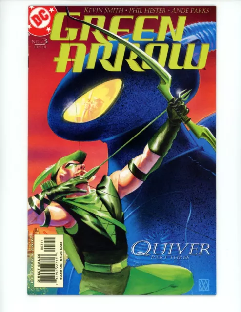 Green Arrow #3 Comic Book VF/NM 2001 2nd Series Comics DC Collectible