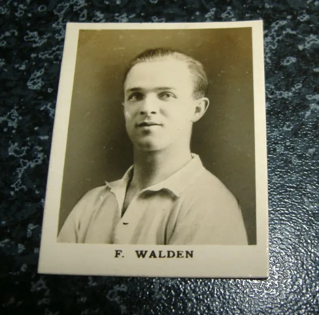 D.C. Thomson Footballers 1923 - F. Walden, Tottenham
