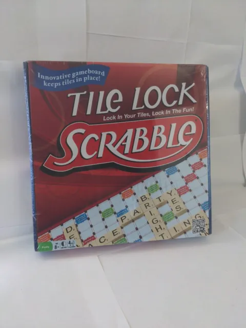 Tile Lock Scrabble Game 100% Complete Hasbro 2013 New