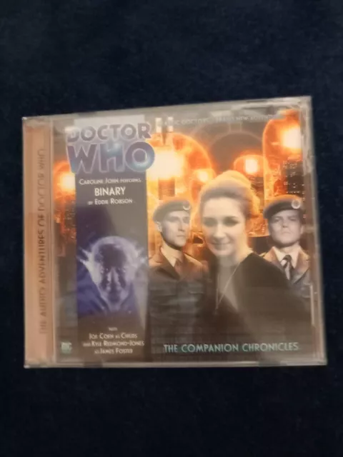 DOCTOR WHO BINARY Big Finish CD Audio Companion Chronicles #6.9