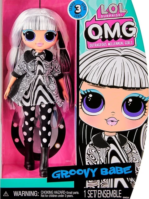 Omalovánka LOL OMG Groovy Babe Lights ♥ Online a Tisk zdarma