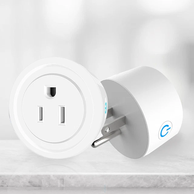Enchufe inalámbrico retardante de llama automático apagado mini control por voz inteligente