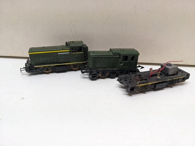 Lot De 2 Travées Pour Pont Jouef - Échelle HO 1/87 - Maquette Train - Occasion TB État