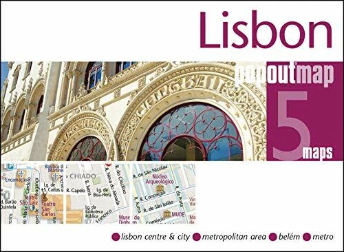LISBOA DESPLEGABLE MAPA (Desplegable Maps) Por Maps , Nuevo Libro ...