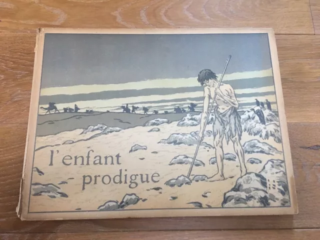Henri RIVIERE album "L'Enfant Prodigue" Enoch Verneau 1895 Art nouveau