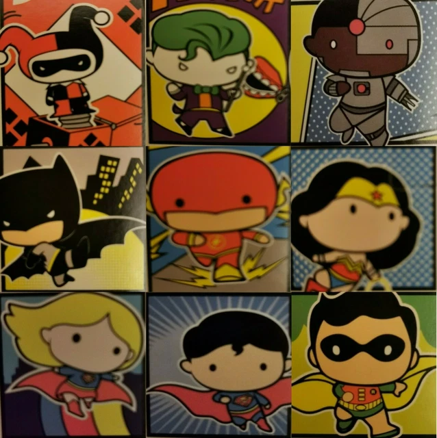 MCDONALDS HAPPY MEAL Toy UK 2021 DC Heroes Bag Hanger Toys Various