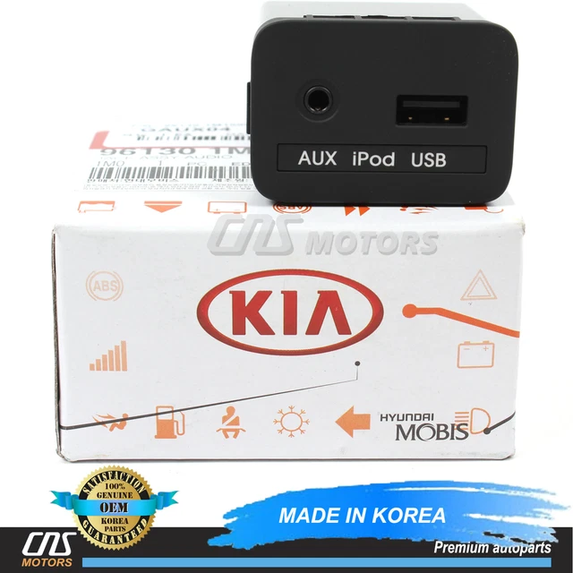 GENUINE AUX IPOD USB Jack for 102013 Kia Forte Forte Koup OEM