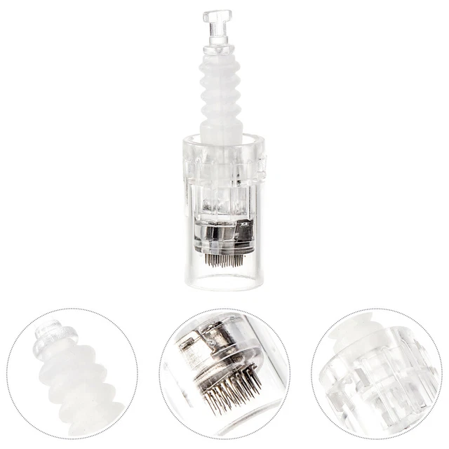 10 pièces Microneedle électrique Plaque de Microneedling à 36 broches