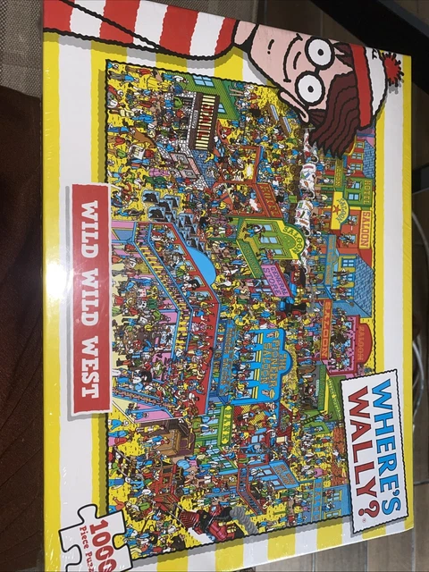 Puzzle Wild West – 1000 Pièces – Où Est Charlie ? – Paul Lamond – Pour Adultes Et Enfants Dès 12 Ans – 480 X 680 Mm