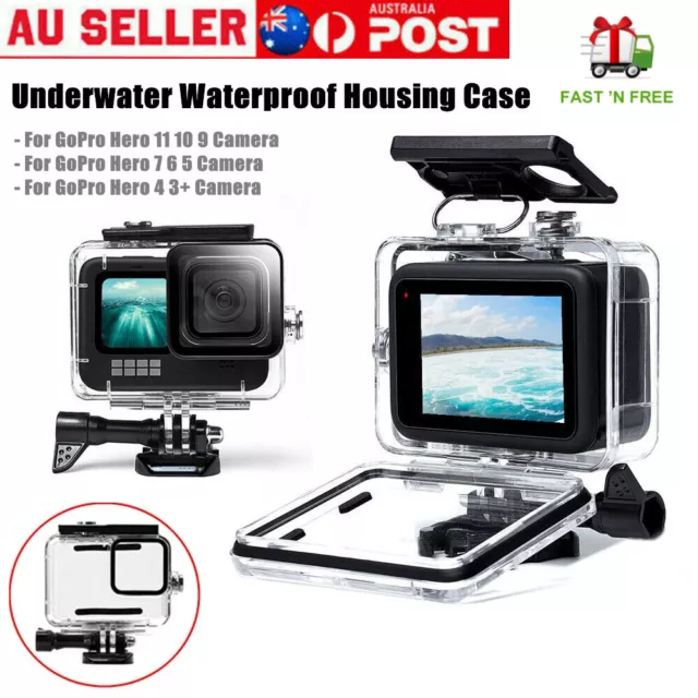 For GoPro Hero 11 10 9 7 6 5 Waterproof Diving Camera Accessories Housing Case