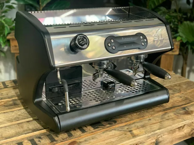 La Spaziale Armonia Ek 2 Group Black Espresso Coffee Machine Commercial Cafe