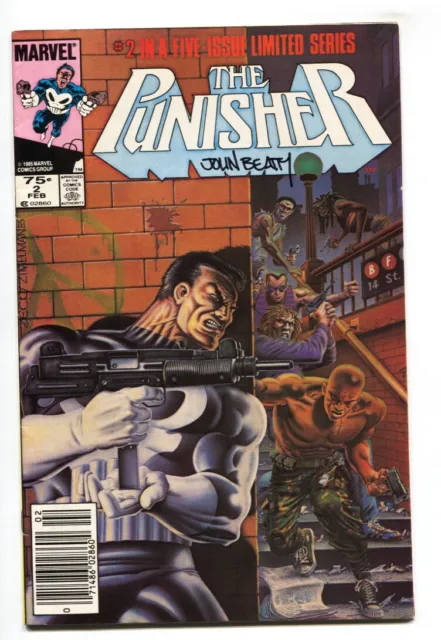 Punisher Limited Series #2 - 1986 - Marvel - VF - comic book