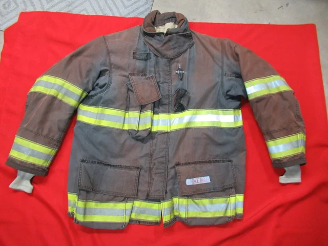 MFG 2014 GLOBE GXTREME 44 x 32 Firefighter Turnout Bunker JACKET FIRE COAT BLACK