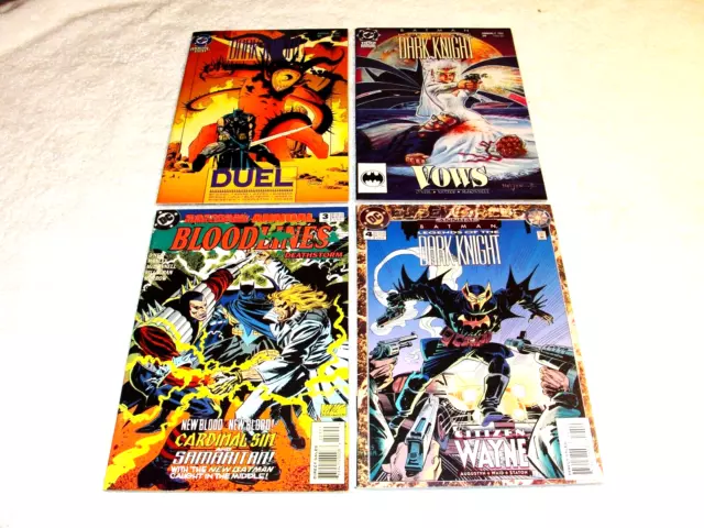 Batman: Legends of The Dark Knight-Annual #'s 1,2,3,4 (4 Issue Lot), 8.0-9.0 VF+