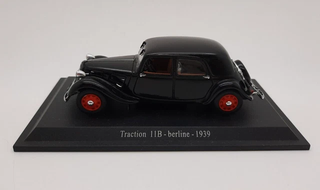 1:43 ATLAS NOREV UH Citroën Traction 11B berline 1939