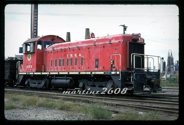 (Ms) Orig. Train Slide Terminal Rail Road Association (Trra) 1223 Roster