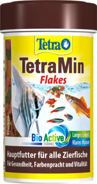 TetraMin Flakes- Fischfutter Flockenfutter Zierfischflocken Hauptflocken 1 l