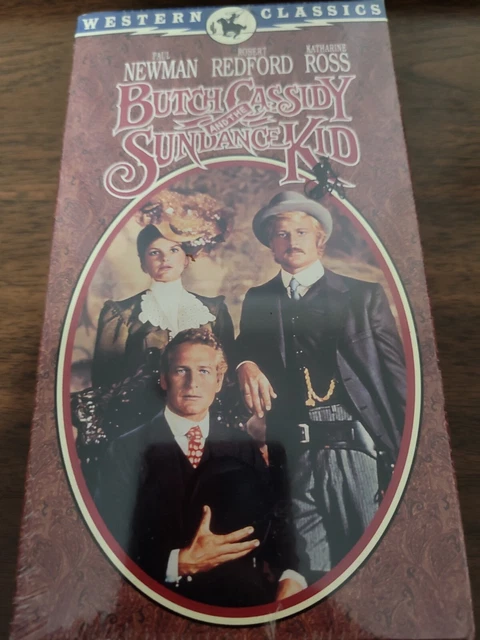 BUTCH CASSIDY AND the Sundance Kid VHS Video VCR Tape Western Classic ...