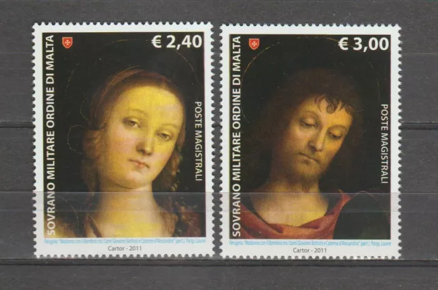 S39235 Smom 2011 MNH San Giovanni 2v Perugino