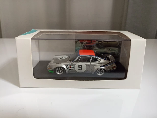 Minichamps 1/43 – Porsche 911 Carrera RST 1973 #8 – 6 Heures Vallelunga – Argent