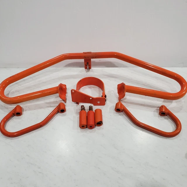 Harley-Davidson OEM Orange Training Safety Crash Bar Engine Guard Set