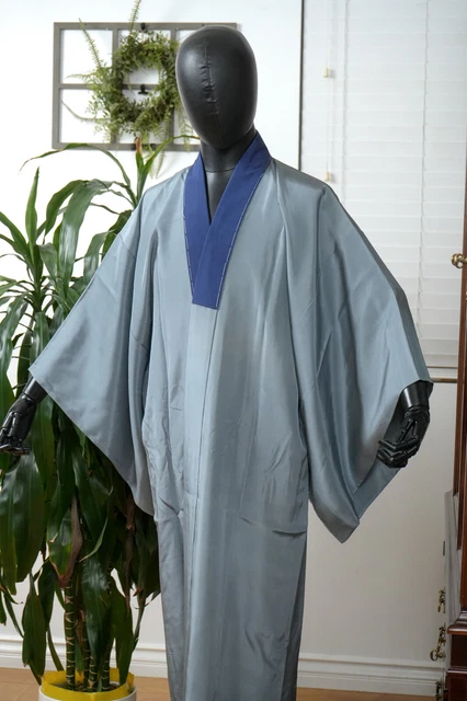 Dear Vanilla Japanese Juban Undergown Men's Kimono Authentic Vintage Japan Mint 2