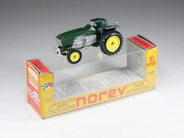 Tracteur Miniature NOREV 117 - Renault 86 (R86) - Bleu Canard - En Boîte