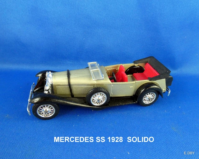 MERCEDES SS 1928 SOLIDO FRANCE METAL sans boite EUR 15,00 - FR