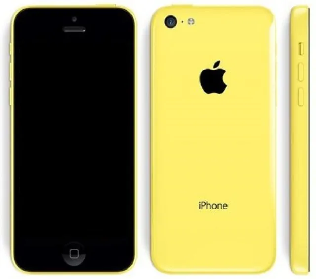 Dummy Iphone 5C Spento Di Colore Giallo Yellow