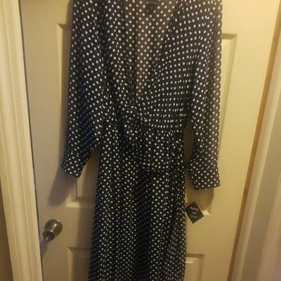 Kate And Lily Women Pokadot Dress Size 8.