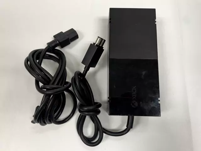 GENUINE Microsoft Xbox One Power Supply AC Adapter w/ Power Cord OEM WORKING