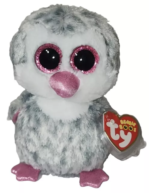 Ty Beanie Boos - OLIVE the Penguin 6" (Claire's Exclusive) NEW MWMT