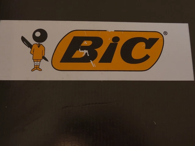 BIC SAVIGNAC publicité metal année 1962