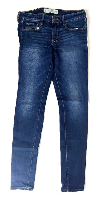 Abercrombie & Fitch Low Rise Straight Leg Denim Jeans Women's Size 6  28 /33/D29