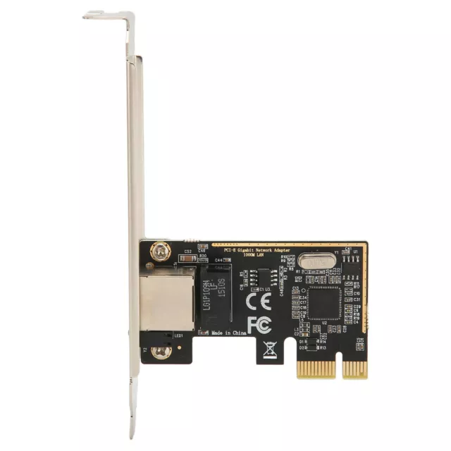 Carte Réseau Gigabit Pcie 10 / 100 / 1000 Mbps RJ45 Lan Carte Ethernet Pcie SGS