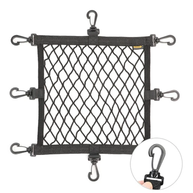 Rhinowalk Motorcycle Helmet Holder Net 8 Hooks Motorbike Luggage Net Holder D3M1