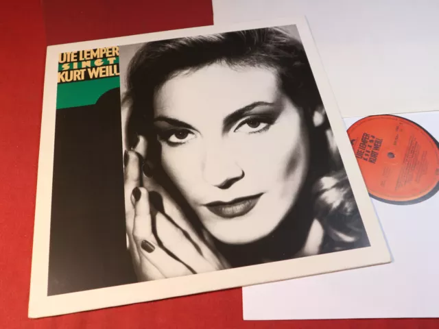 Ute Lemper  SINGT KURT WEILL  -  LP Polydor 820760-1 Germany 1988 near mint