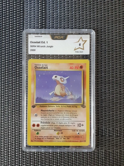 carte pokemon osselait edition 1  pca 6