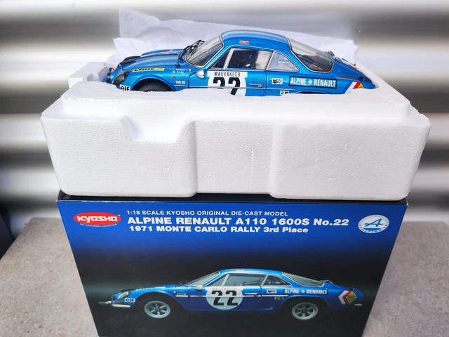 Kit Maquette Provence Moulage - Renault Alpine A110 Monte Carlo 1971 - 1/43 Résine - Occasion