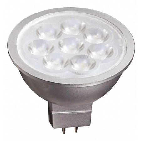 SATCO S9494 6.5W LED MR16 LED 5000K 25' beam GU5.3 12V AC/DC