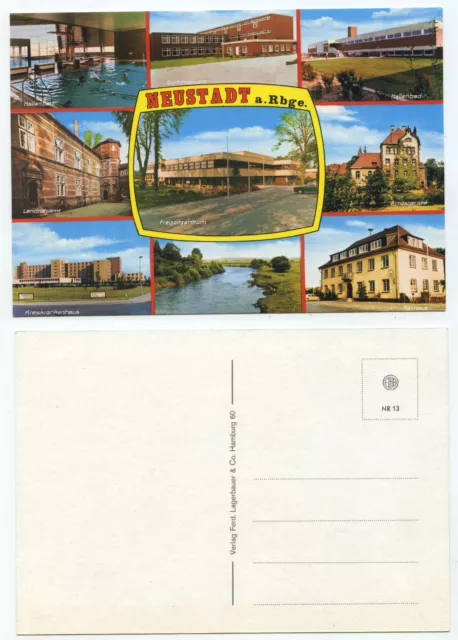 32550 - Neustadt a. Rbge. - alte Ansichtskarte