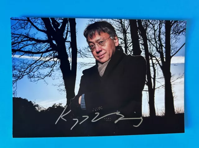 Kazuo Ishiguro (2017 Nobel Prize Literature) Hand Autographed Signed Photograph